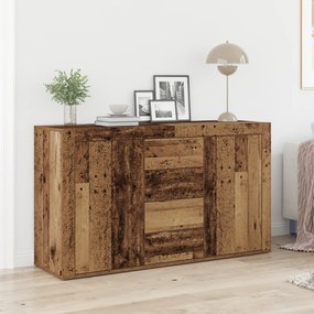 Buffet Madeira antiga Madeira recuperada maciça 120 x 36 x 69 cm