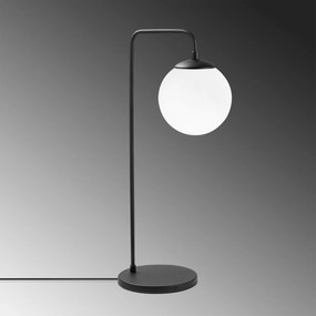 Candeeiro de Mesa Viran – Preto e Branco – 17 x 25 x 55 cm
