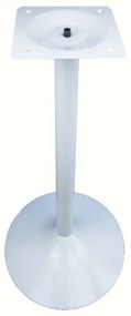 Pernas de Mesa Bar, Restaurante, Café, Esplanada Conjunto de 2 Bases de mesa CRISS, alta, branca, base de 45 cms de diâmetro, altura 110 cms