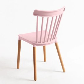 Cadeira Ygol Rosa - Design Nórdico