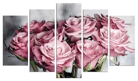 Quadro Decorativo MDF 5PMDF-41 – Multicolor – 110 x 60 cm