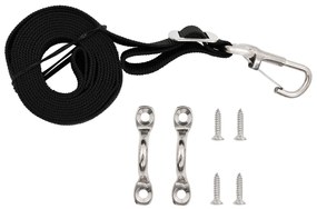 Alças superiores para bimini 2 pcs tecido e aço inoxidável