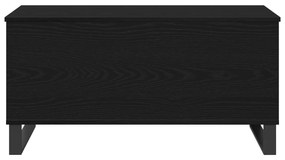Mesa de Centro Carvalho Preto 90x44,5x45 cm Madeira Aglomerada