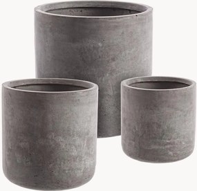 Vasos para plantas de exterior Cylinder, conjunto de 3