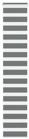 Cortina de zebra 45x200 cm largura do tecido 40,9 cm poliéster