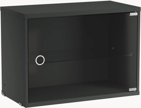 Vitrine com porta de vidro String System, L 58 x P 30 cm