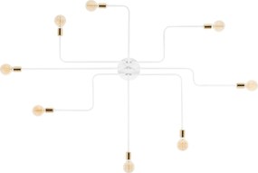 Candeeiro de Teto Truva – Branco – Diâmetro 190 cm x Altura 15 cm