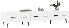 Móvel de TV 150x36x30 cm derivados de madeira branco
