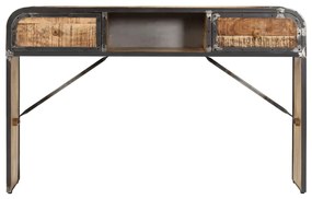 Aparador 120x30x75 cm madeira de mangueira maciça