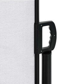 Toldo lateral retrátil 120x600 cm branco