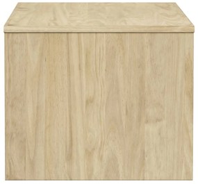 Mesa de centro SAUDA 99x55x45 cm pinho maciço cor carvalho