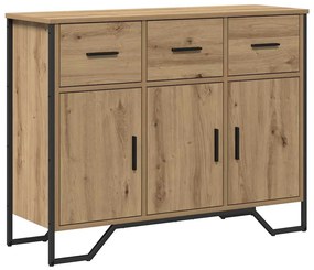 Aparador Artisan Oak 97x32.5x74.5 cm Madeira Compósita