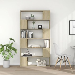 Estante/divisória 100x24x188 cm cor carvalho sonoma