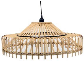 Candeeiro de Teto Dkd Home Decor Castanho Bambu 50 W (61 X 61 X 23 cm)