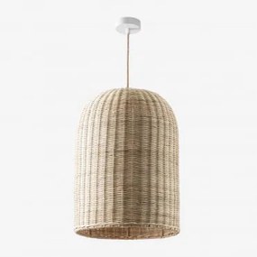 Lâmpada De Teto Flandes Natural - Branco & Ø40 Cm Flandes - Sklum