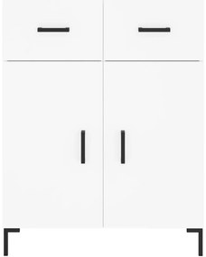 Armário alto 69,5x34x180 cm derivados de madeira branco