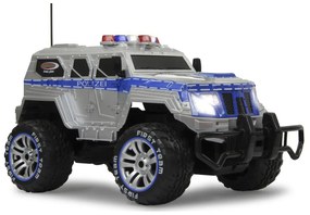 Carro telecomandado Policia amored car Monstertruck 1:12 27MHz LED incl. Bateria e carregador