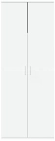 Armário alto 70x35x180 cm derivados de madeira branco