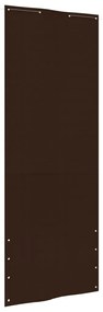 Tela de varanda 80x240 cm tecido oxford castanho