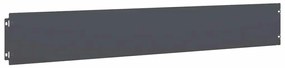 Orlas de relva 10 pcs antracite 15x103 cm aço laminado a frio