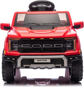 Carrinha Infantil bateria 12V Ford Raptor Vermelha