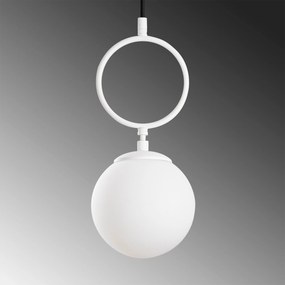 Candeeiro de Teto Ring – Branco – 45 cm Largura