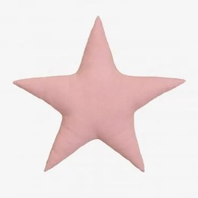 Almofada Algodão (ø35 Cm) Sandrine Kids Rosa Algodão Doce - Sklum