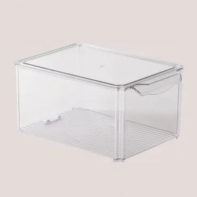 Organizador De Frigorífico Em Polietileno Ixetes ↑14,5 Cm & Transparente - Sklum