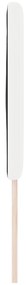 Cabeceira vidaXL Design Simples Branca Pura 180 cm em Couro Sintético