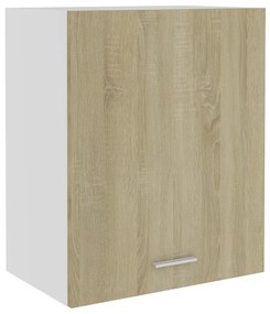 vidaXL Armário de parede 50x31x60 cm derivados madeira carvalho sonoma