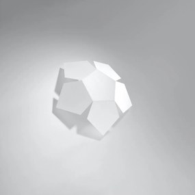 Aplique Candeeiro de parede AÇO PENTA Branco