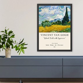 Pintura Decorativa em Moldura SC537404-3545 – Multicolor – 35 x 45 cm
