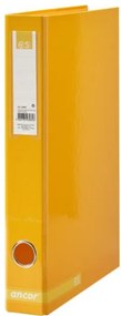 Pasta Arquivo Ancor Lombada Estreita Classico Amarelo Liso 4104 Classic Stripes