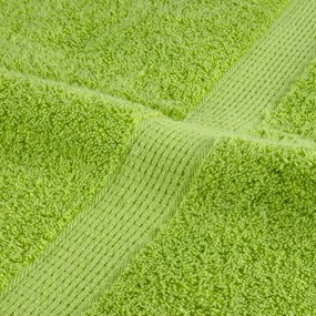 Toalhas de banho premium SOLUND 10pcs 100x150 cm 600 gsm verde