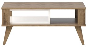 Mesa de Centro Ionis – Carvalho Branco – 90 x 40 x 60 cm