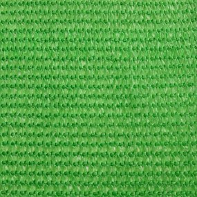 Para-sol estilo vela 160 g/m² 2,5x2,5x3,5 m PEAD verde-claro