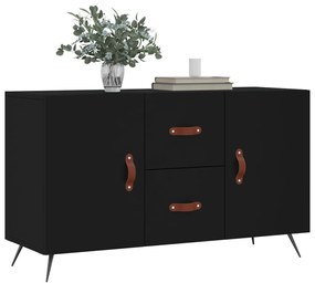 Aparador 100x36x60 cm derivados de madeira preto