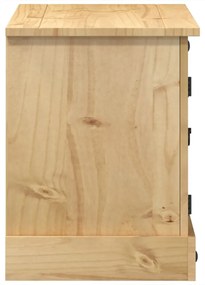 Móvel de TV Corona 100x37x52 cm madeira de pinho maciça