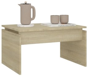 Mesa de centro 68x50x38 cm derivados de madeira carvalho sonoma