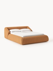 Bouclé Upholstered Bed Sofia