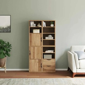 Móveis de apoio 4 pcs ODDA 40x24x79 cm pinho de madeira maciça