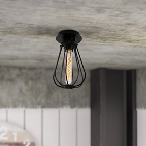 Chandelier Fetiye – Preto – 15 cm x 25 cm