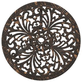 Conjunto de Bistrô de Jardim 3 Peças vidaXL em Alumínio Fundido Bronze