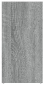 Estante 50x25x106 cm cinzento sonoma