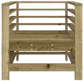 Cadeiras de jardim 2 pcs madeira de pinho impregnada