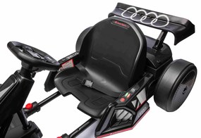 Kart elétrico para Crianças 24V, Assento desportivo com função Drift Preto