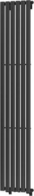 Mexen Oregon radiador decorativo 1800 x 360 mm, 604 W, preto - W202-1800-350-00-70