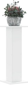 Suportes p/ plantas 2 pcs 30x30x80 cm derivados madeira branco