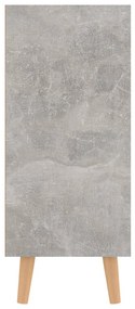 Aparador 90x30x72 cm derivados de madeira cinza cimento