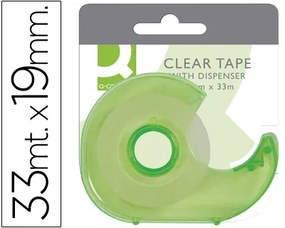 Mini Desenrolador Q-Connect para Fitas de 19mmx33m
